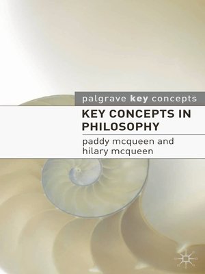 cover image of Key Concepts in Philosophy